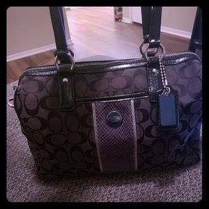 Coach Black Handbag